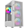 Компьютерный корпус XASTRA A302 4FRGB White (A302-WH-FC120FRGB-4F-GL)