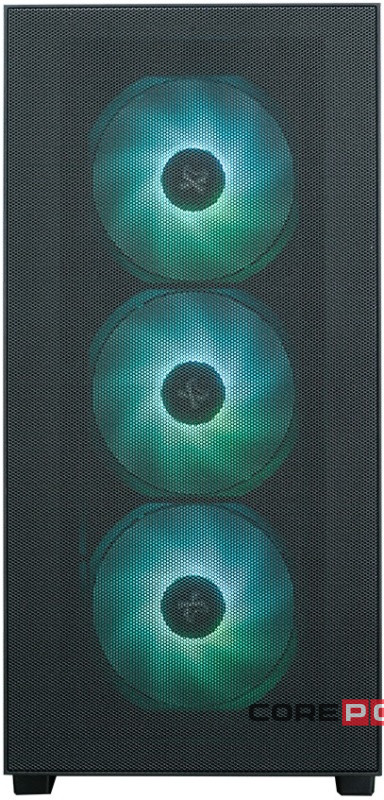 Компьютерный корпус XASTRA A510M Black (A510M-4FC12A-UC)