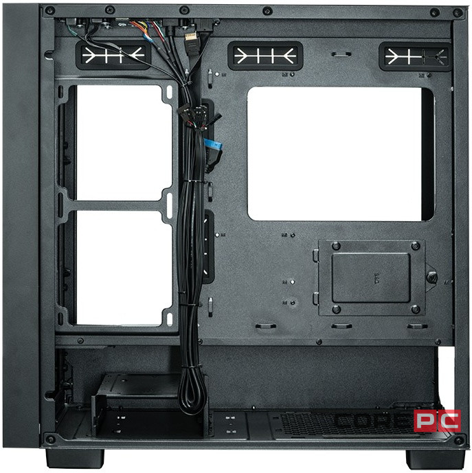 Компьютерный корпус XASTRA A510M Black (A510M-4FC12A-UC)