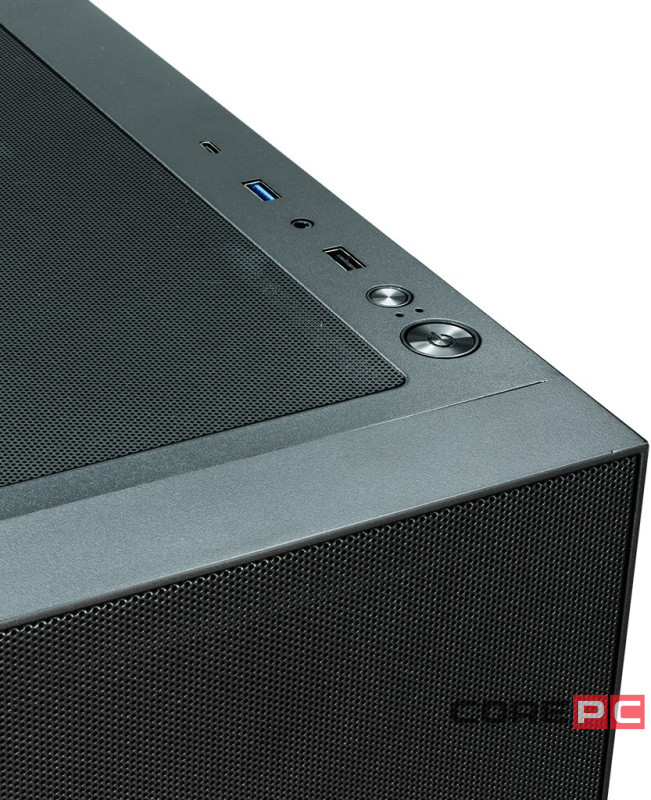 Компьютерный корпус XASTRA A510M Black (A510M-4FC12A-UC)