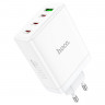 Сетевое зар. устр. Hoco N31 GaN 1USB/3USB-С 100W белое