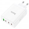 Сетевое зар. устр. Hoco N31 GaN 1USB/3USB-С 100W белое