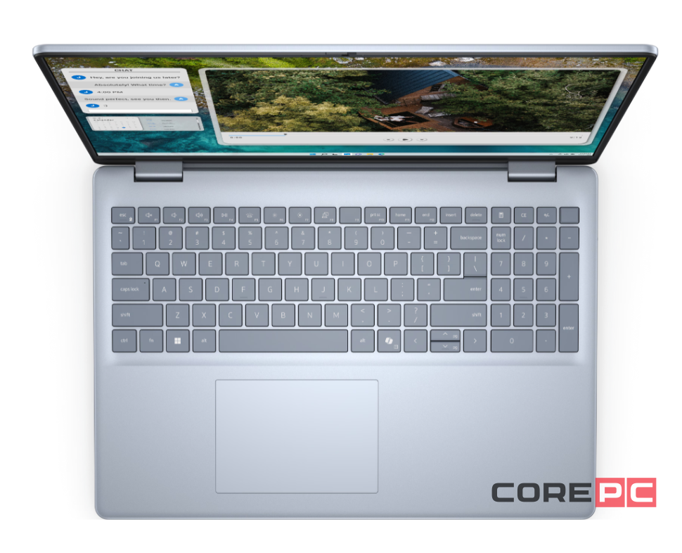 Ноутбук Dell Inspiron 16 5645 (Ryzen 5 8540U/16GB/512GB SSD/16.0"/1920x1200/Touch/AMD Radeon Graphics/Windows 11 Home) Голубой