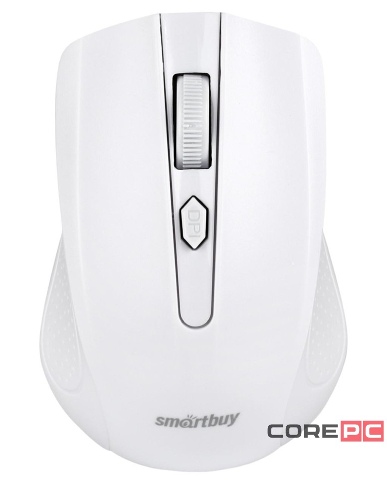 Мышь беспроводная Smartbuy ONE 352AG USB/DPI 800-1200-1600/4 кнопки/2AAA (SBM-352AG-W) белая