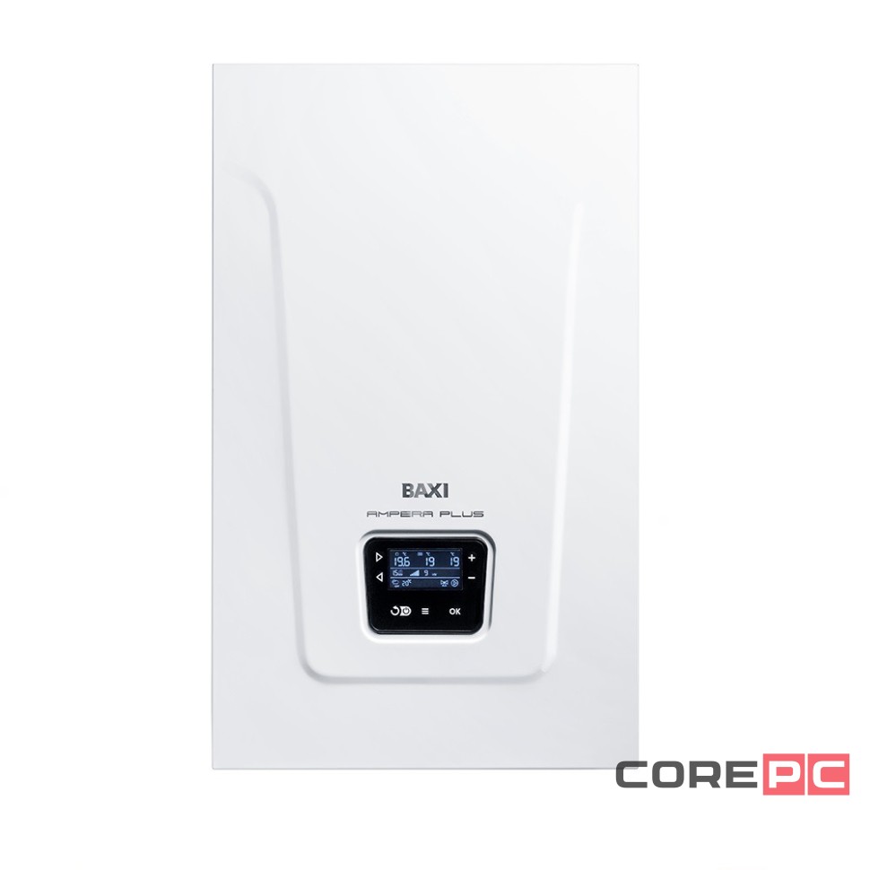 Котел электрический BAXI AMPERA Plus 9 настенный, 1 конт.