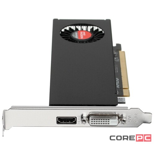 Видеокарта PowerColor (AXRX 550 2GBD5-HLE) Radeon RX 550 2GB Red Dragon