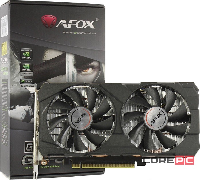 Видеокарта AFox (AF1660TI-6144D6H1-V3) GeForce GTX 1660 Ti 6GB