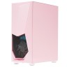 Компьютерный корпус 1STPLAYER DK-3 TG Pink (DK-3-PK-3G6)