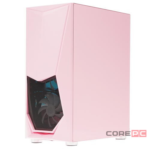 Компьютерный корпус 1STPLAYER DK-3 TG Pink (DK-3-PK-3G6)