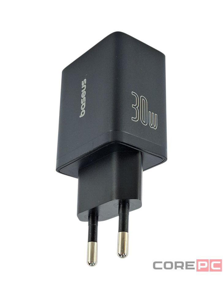Сетевое зар. устр. Baseus Cube Pro Fast Charger 1USB/1C 30W P10111404113-00 черное