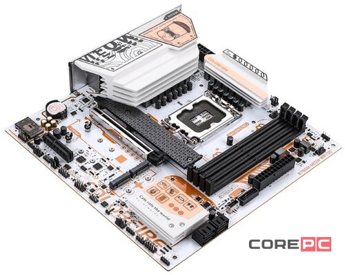 Материнская плата Colorful COLORFIRE B760M-MEOW WIFI D5 Orange