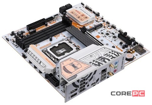 Материнская плата Colorful COLORFIRE B760M-MEOW WIFI D5 Orange