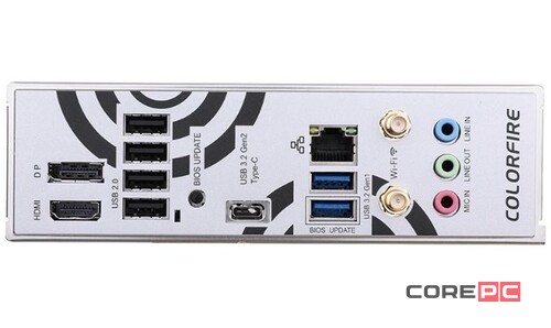 Материнская плата Colorful COLORFIRE B760M-MEOW WIFI D5 Orange