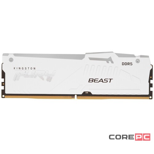 Оперативная память 16 Gb 6000 MHz Kingston FURY Beast RGB White (KF560C36BWE2A-16)