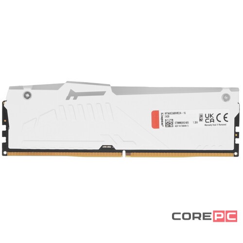 Оперативная память 16 Gb 6000 MHz Kingston FURY Beast RGB White (KF560C36BWE2A-16)