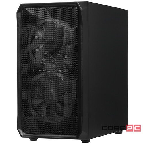 Компьютерный корпус Powercase MISTRAL Micro A3B TG ARGB Black CMMAB-A3