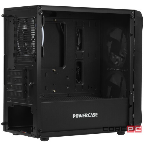Компьютерный корпус Powercase MISTRAL Micro A3B TG ARGB Black CMMAB-A3