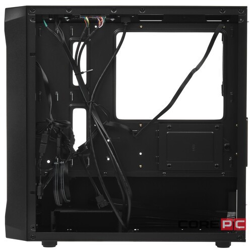 Компьютерный корпус Powercase MISTRAL Micro A3B TG ARGB Black CMMAB-A3