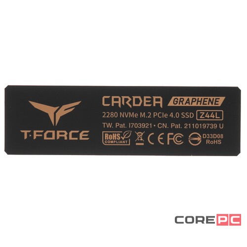 Твердотельный накопитель Team Group 500 Gb T-FORCE CARDEA Z44L TM8FPL500G0C127