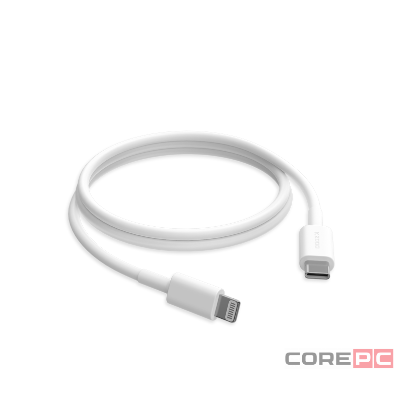 Usb Кабель-зарядка Type-C на Lightning K-DOO JD-TC1M 1м белый