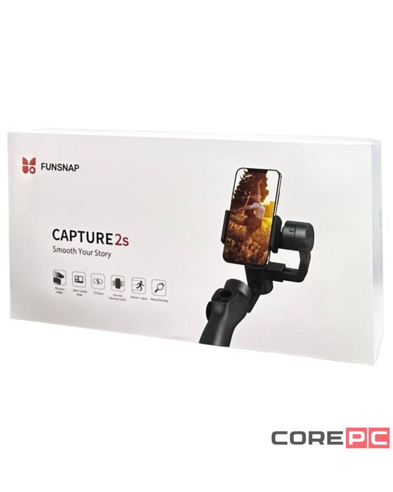 Стабилизатор трехосевой Xiaomi Funsnap Capture 2S черный