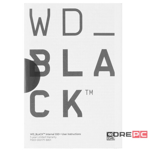 Твердотельный накопитель Western Digital 2000 Gb Black WDS200T2X0E