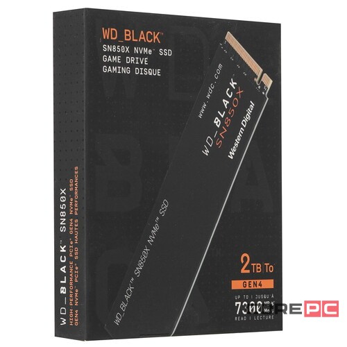 Твердотельный накопитель Western Digital 2000 Gb Black WDS200T2X0E