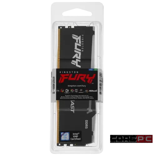 Оперативная память 32 Gb 5200 MHz Kingston FURY Beast RGB XMP (KF552C40BBA-32)