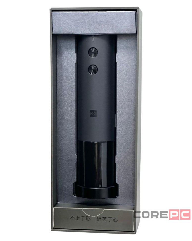 Электрический штопор Xiaomi HuoHou Electric Wine Opener Gift Box (HU0120) чёрный