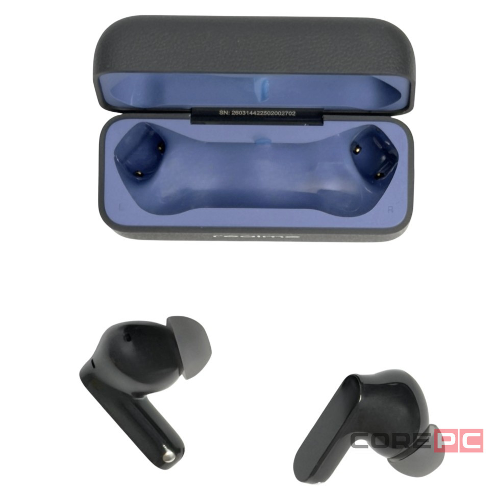 Беспроводные наушники TWS Realme Buds T500 Pro черные