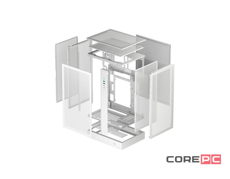 Компьютерный корпус Deepcool CH270 DIGITAL WH White