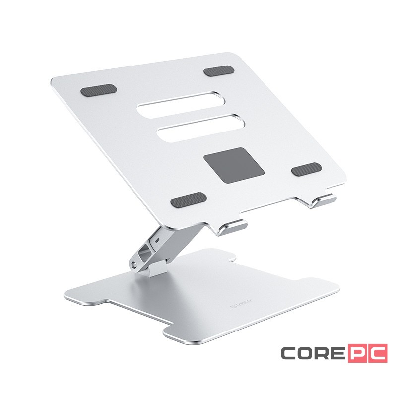 Охлаждающая подставка c USB-хабом для ноутбука Orico LST-4A 4xUSB3.0 серебристая