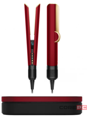 Выпрямитель Dyson (HT01) Airstrait Straightener (Red Velvet/Gold) with Case (594817-01)