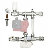 Узел насосно-смесительный STI Е011-1 210мм/130мм, G 1 1/2quot; 1quot; (4) арт. ТТ000015089