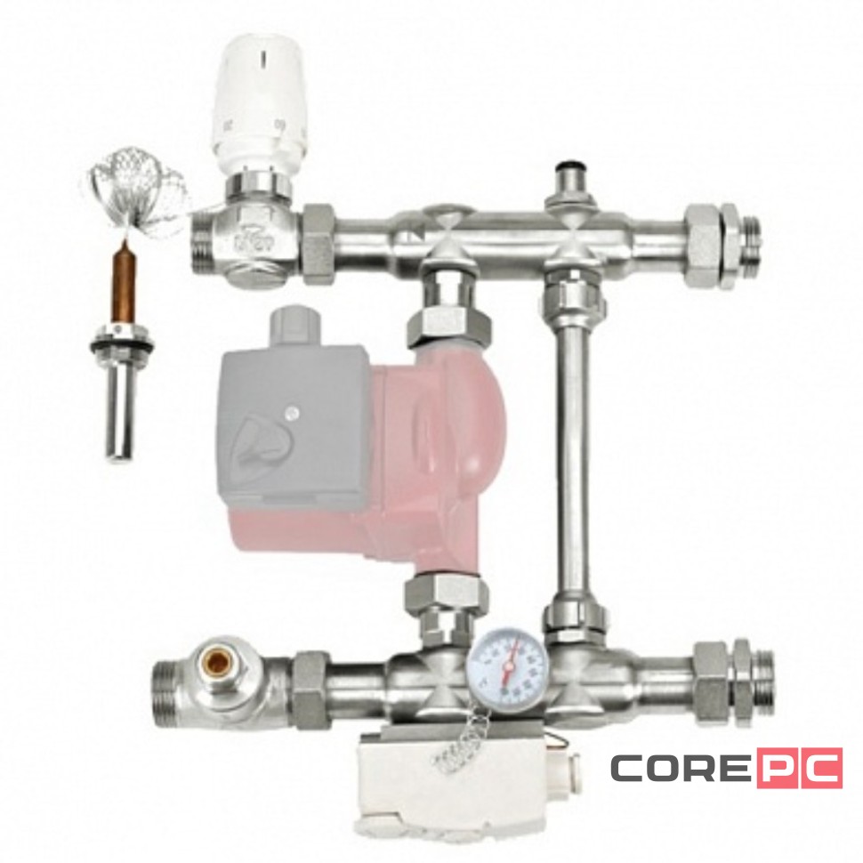 Узел насосно-смесительный STI Е011-1 210мм/130мм, G 1 1/2quot; 1quot; (4) арт. ТТ000015089