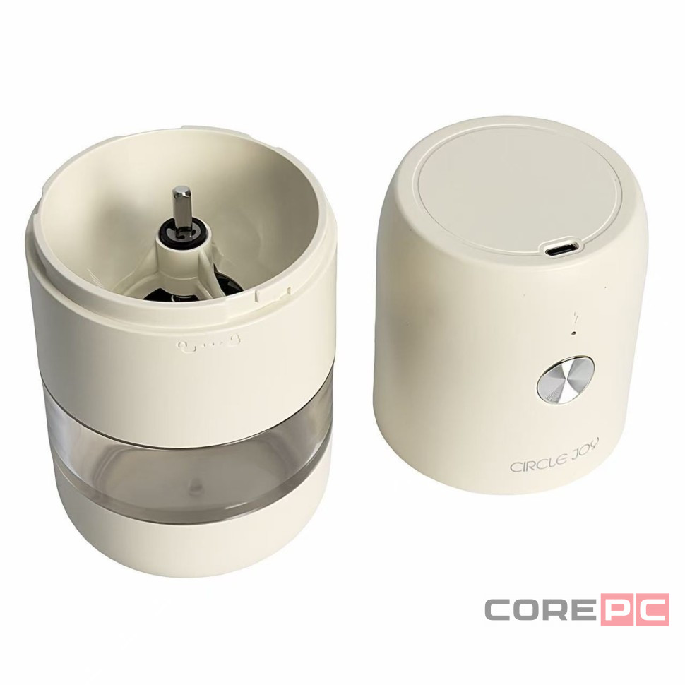 Кофемолка электрическая Circle Joy Electric Coffee Grinder Black CJ-DMDJ05 белая