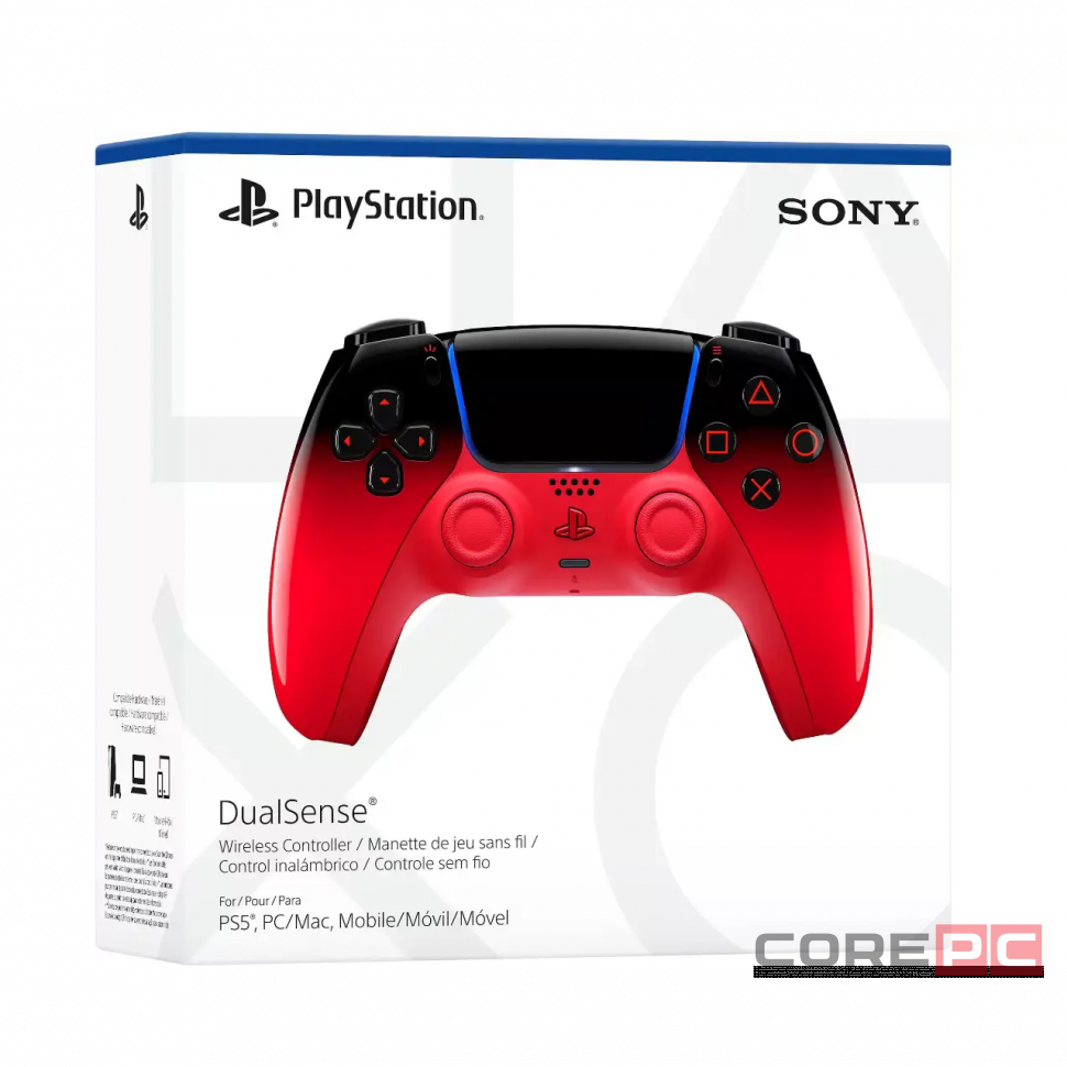 Беспроводной контроллер Sony DualSense Wireless Controller для PS5 (красный техно)