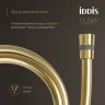 Смеситель для биде + гигиенический душ Iddis DUNMGV0i08, рычажное управление, цвет золото матовое