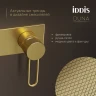 Смеситель для биде + гигиенический душ Iddis DUNMGV0i08, рычажное управление, цвет золото матовое