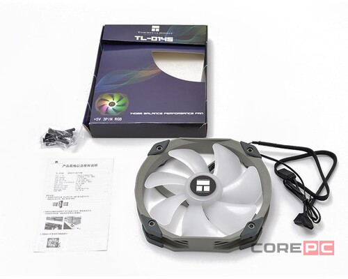 Вентилятор для корпуса Thermalright TL-D14S ARGB White (TRTLD14S)