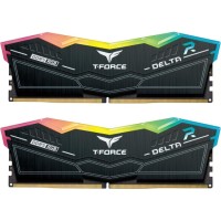 Оперативная память 32 Gb 6000 MHz Team Group T-FORCE Delta RGB Black (FF3D532G6000HC38GDC01)