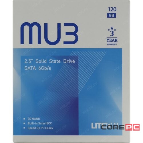 Твердотельный накопитель LiteON 120 Gb PH6-CE120-G MU3