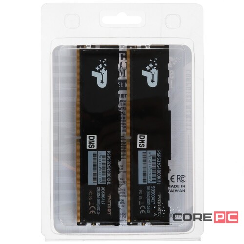 Оперативная память 32 Gb 4800 MHz PATRIOT (PSP532G4800KH1)