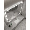 Зеркало MIXLINE Аврора-Лайт 800х600 (ШВ) сенсорный выключатель,светодиодная подсветка, мини короб