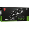 Видеокарта MSI (RTX 4060 Ti VENTUS 3X 16G) GeForce RTX 4060 Ti 16GB VENTUS 3X