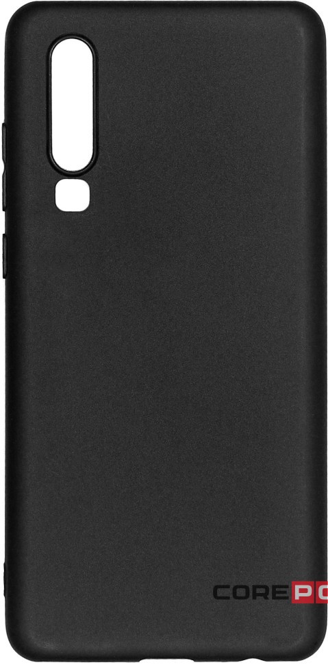 Накладка для Huawei P30 Silicone cover черная
