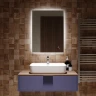 Зеркало MIXLINE Риф ЭКОНОМ 600х800 (ШВ) сенсор выкл, светодиод подсв,универс.крепеж,без короба