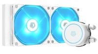 Система жидкостного охлаждения для процессора ID-COOLING AURAFLOW X 240 EVO SNOW RGB PWM