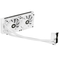 Система жидкостного охлаждения для процессора ID-COOLING AURAFLOW X 240 EVO SNOW RGB PWM