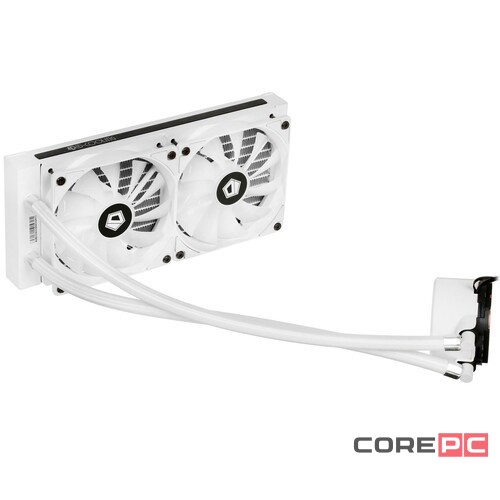 Система жидкостного охлаждения для процессора ID-COOLING AURAFLOW X 240 EVO SNOW RGB PWM